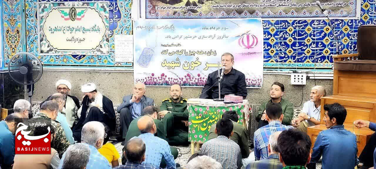 سردار استادحسینی: پیروزی‌های انقلاب و دفاع مقدس مرهون اتکا به خداوند است/ آمادگی کامل برای پاسخ کوبنده به هر تعرضی