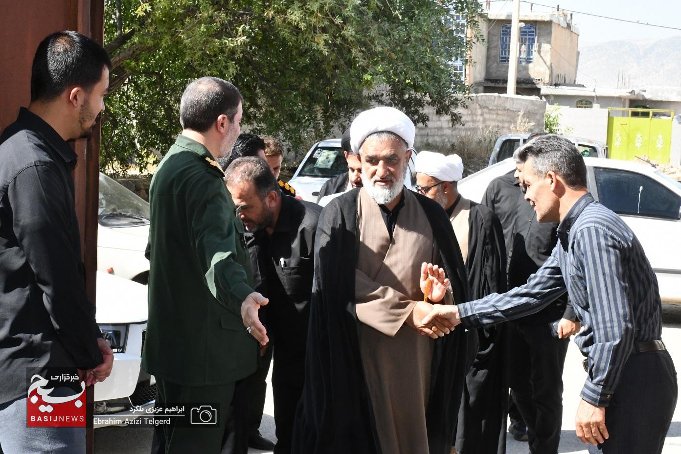 دیدار مسئولان سپاه فتح با خانواده شهدای جنگ رمضان