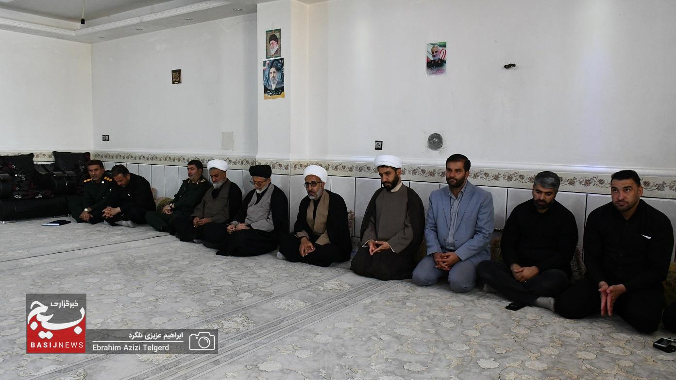 دیدار مسئولان سپاه فتح با خانواده شهدای جنگ رمضان