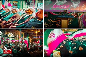 اعلام همبستگی مردم سرخه با نظام و انقلاب