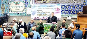 سردار استادحسینی: پیروزی‌های انقلاب و دفاع مقدس مرهون اتکا به خداوند است/ آمادگی کامل برای پاسخ کوبنده به هر تعرضی