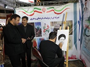 بازدید جانشین فرمانده سپاه ایلام از قرارگاه فرهنگ و رسانه