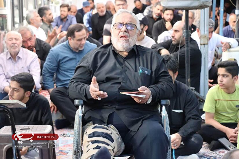 گزارش تصویری از مراسم دعای عرفه در بهشت زهرای تهران