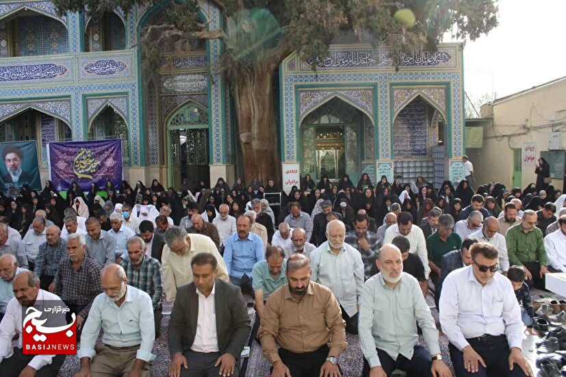 اقامه نماز عید قربان در شهرستان سیرجان
