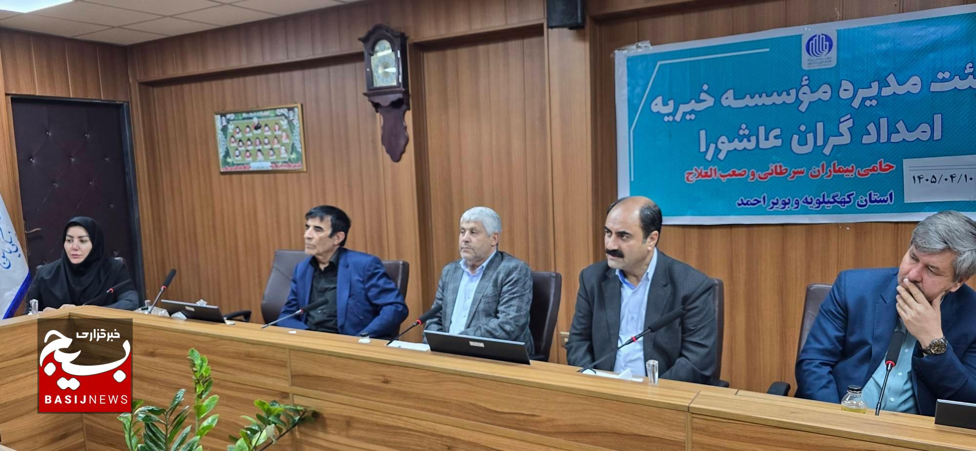 استفاده از ظرفیت دانشگاه علوم پزشکی و سپاه فتح استان برای تقویت مؤسسه خیریه امدادگران عاشورا