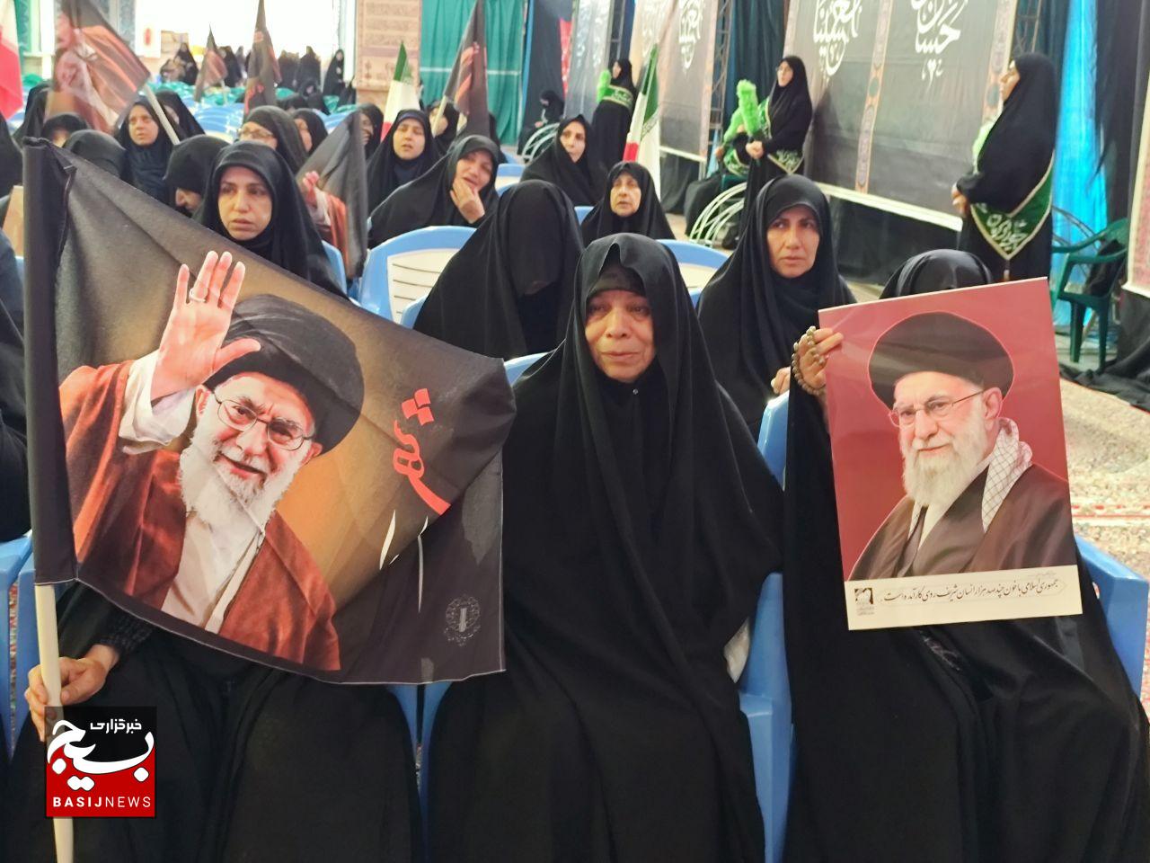 برگزاری آیین بزرگداشت امام مجاهد شهید آیت‌الله خامنه‌ای در حسینیه ثارالله کرمان