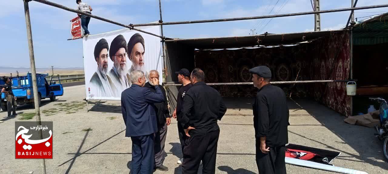 بسیج شبانه‌روزی قوچان برای میزبانی از زائران «آقای شهید» ایران