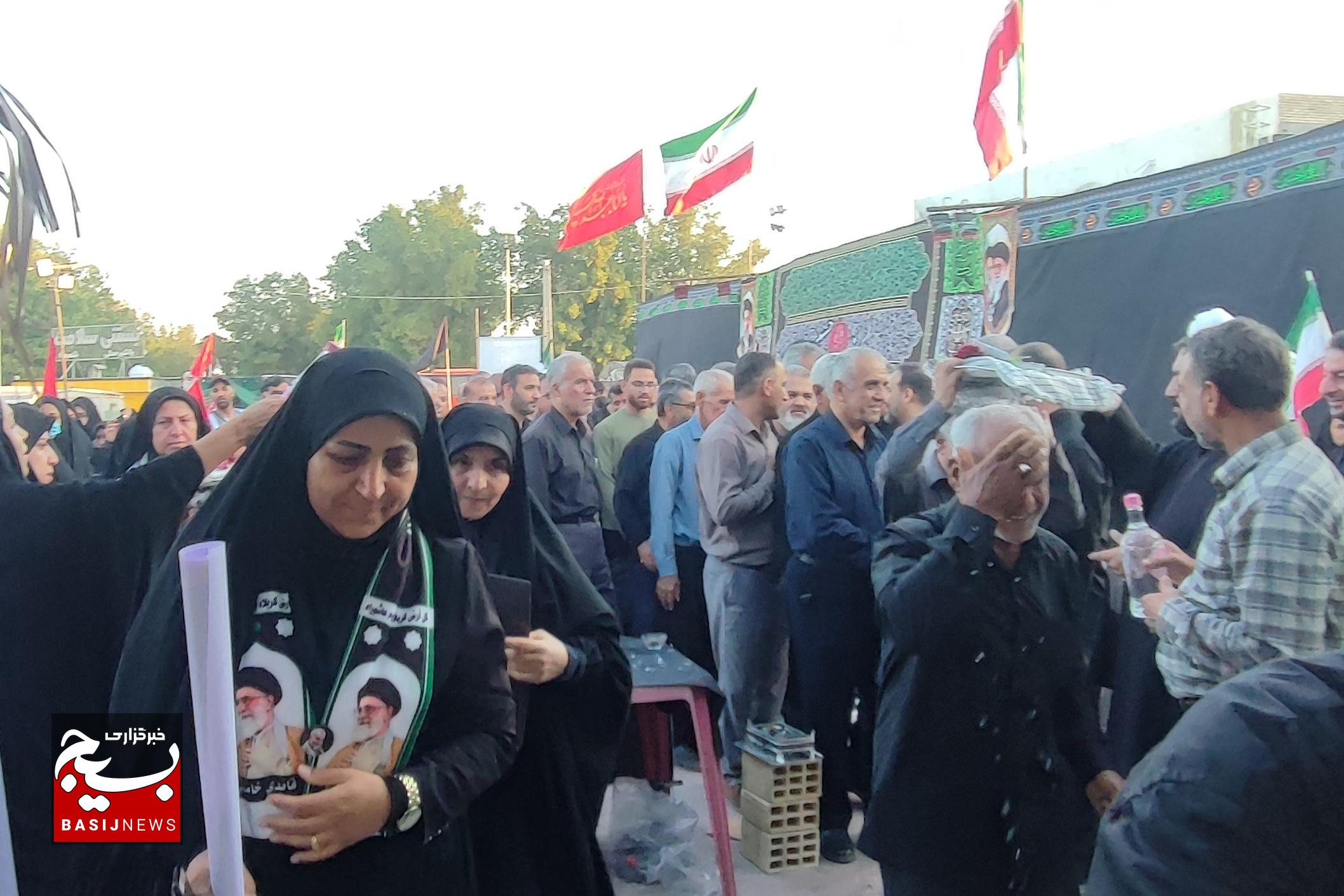 اعزام کاروان ۲۳۰ بدرقه رهبر شهید از گناوه
