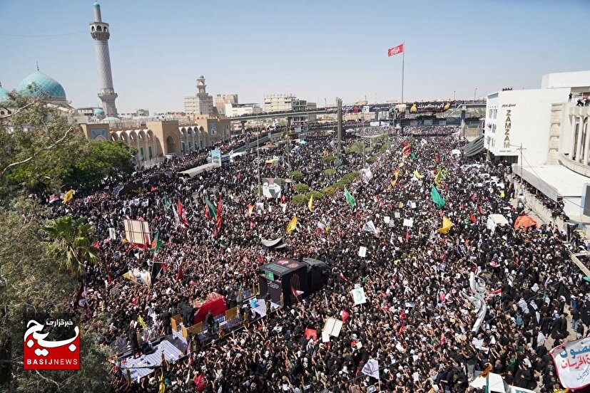 حضور وصف‌ناپذیر عراقی‌ها در تشییع رهبر شهید انقلاب اسلامی