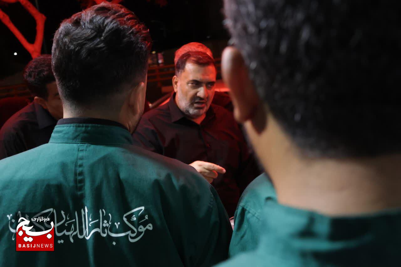 بازدید فرمانده سپاه ثارالله کرمان از مواکب و گروههای جهادی مستقر در مشهد مقدس