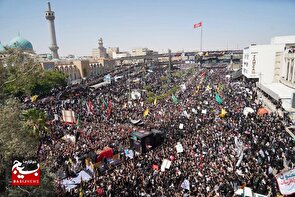 حضور وصف‌ناپذیر عراقی‌ها در تشییع رهبر شهید انقلاب اسلامی