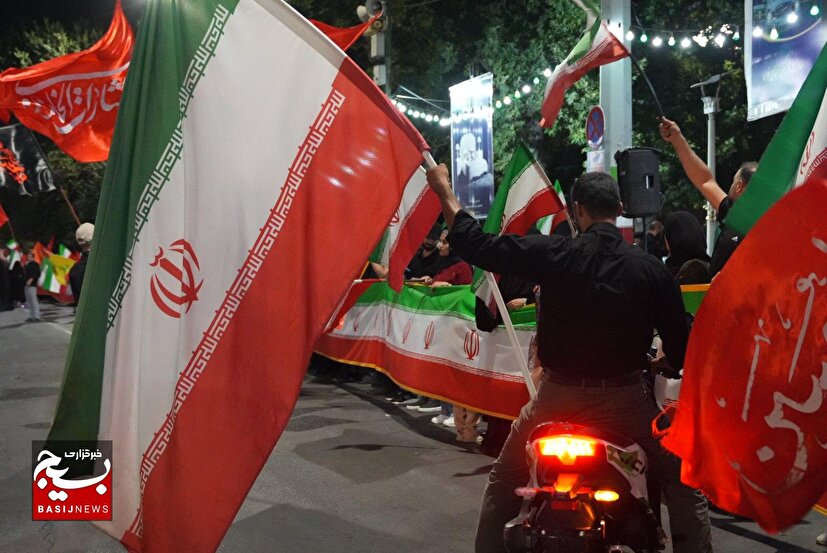 تربیت یافتگان مکتب امام شهید فریاد انتقام و خونخواهی سر دادن