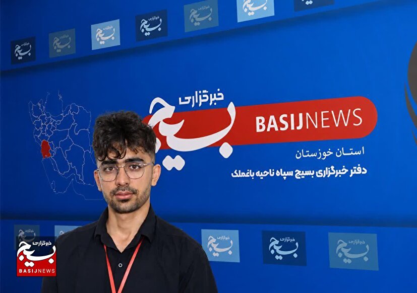 فرشاد نظری، دانشجوی بسیجی دانشگاه فرهنگیان با تدریس خلاقانه خود به مرحله کشوری راه یافت