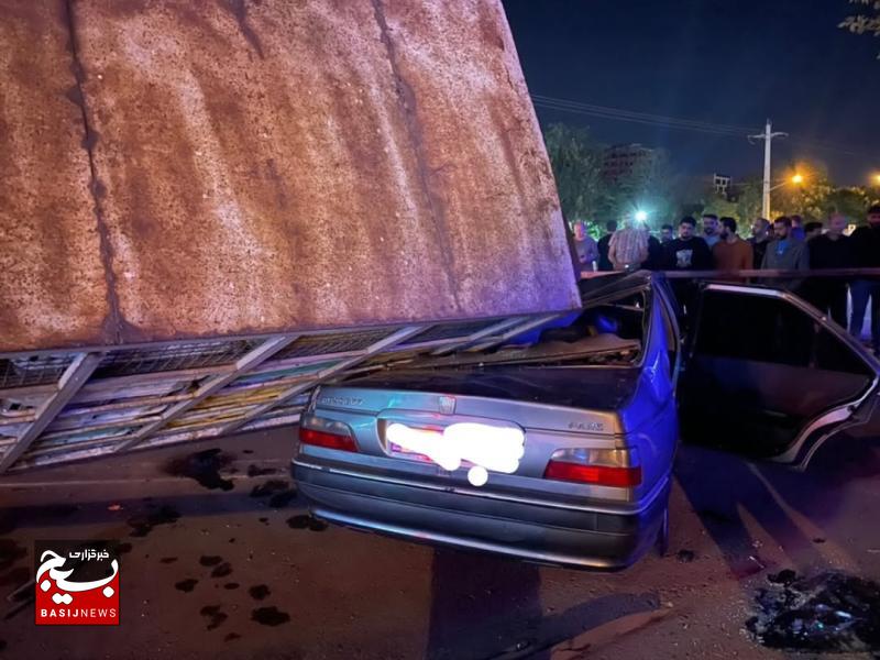 تصادف خاور و پرشیا در اردبیل با یک مصدوم تصادف خاور و پرشیا در اردبیل با یک مصدوم