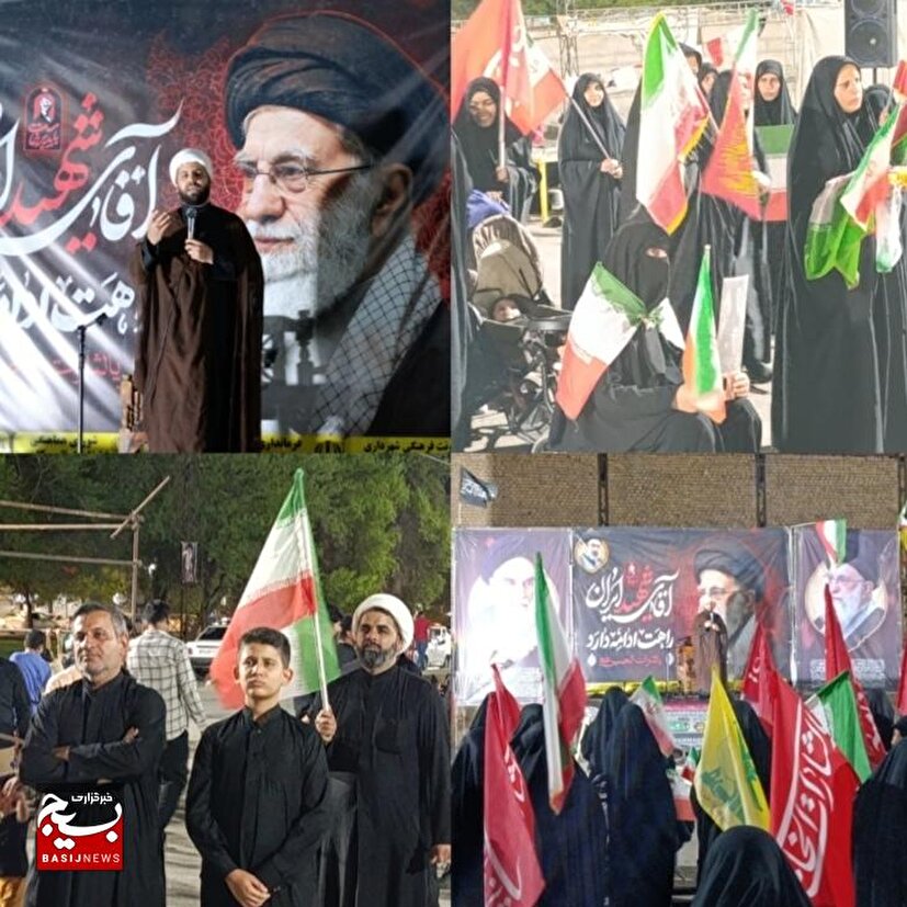 مراسم سوگواری و پاسداشت مقام شامخ شهید قائد امت در شهرستان کارون برگزار شد