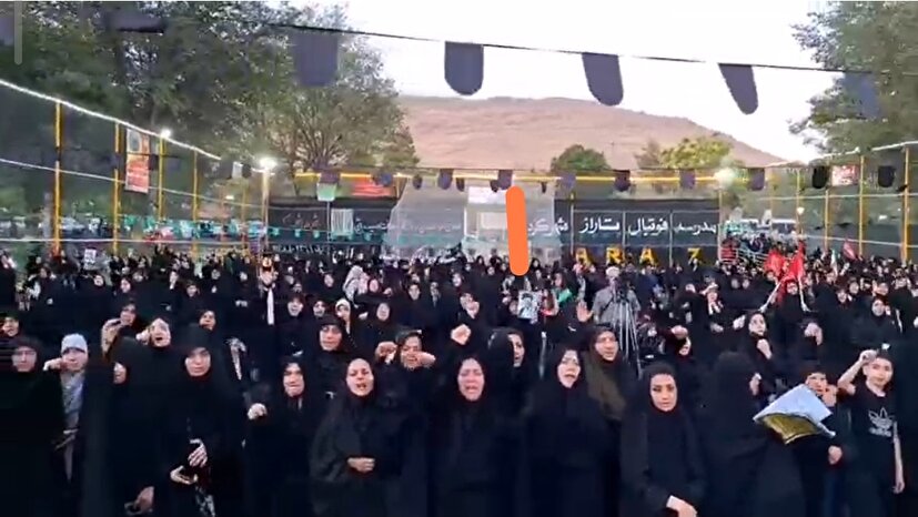 اجتماع زینبیون شهرکرد+فیلم