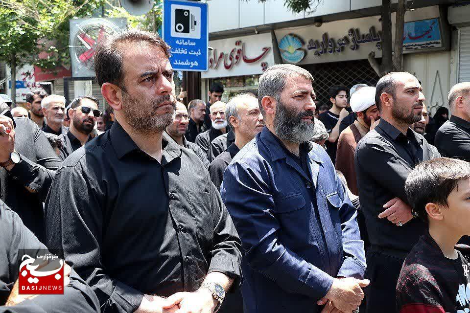 برگزاری دسته عزاداری هیئت رزمندگان اسلام