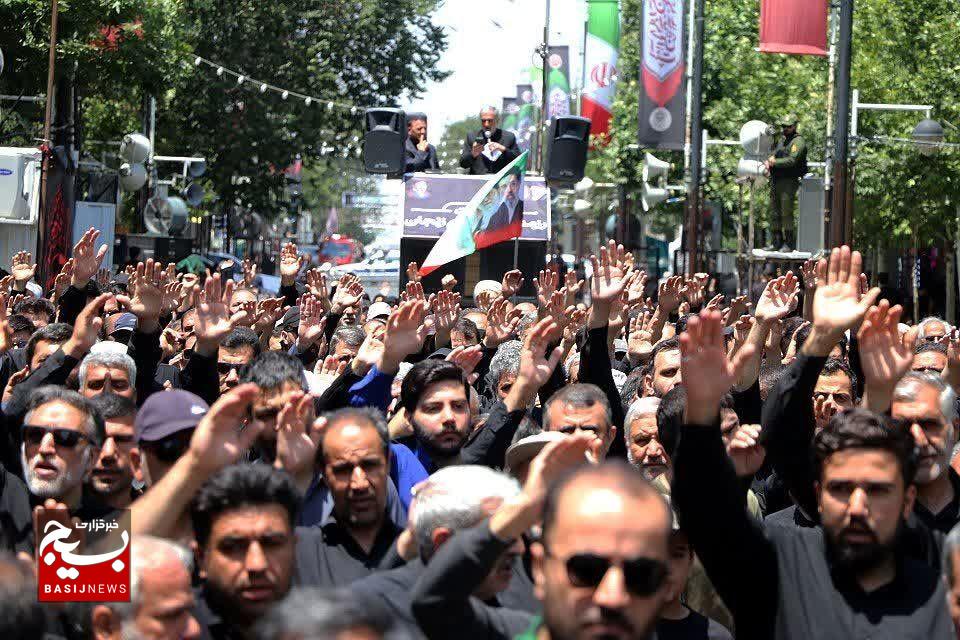 برگزاری دسته عزاداری هیئت رزمندگان اسلام
