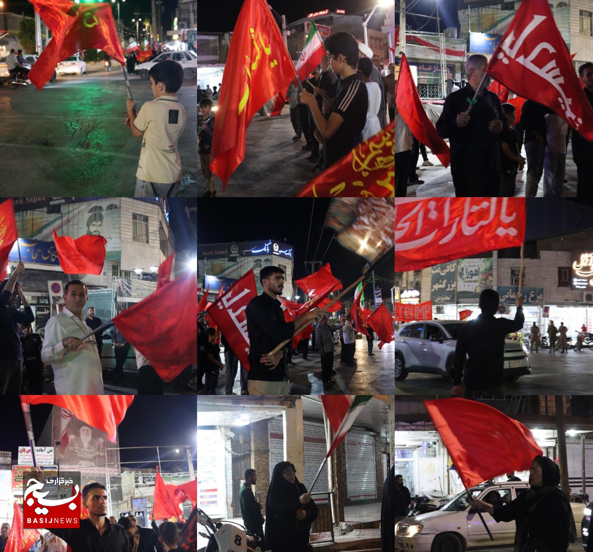 ایذه در شب ۱۵۴ میدان امام علی(ع) بار دیگر مظهر وحدت ملی شد