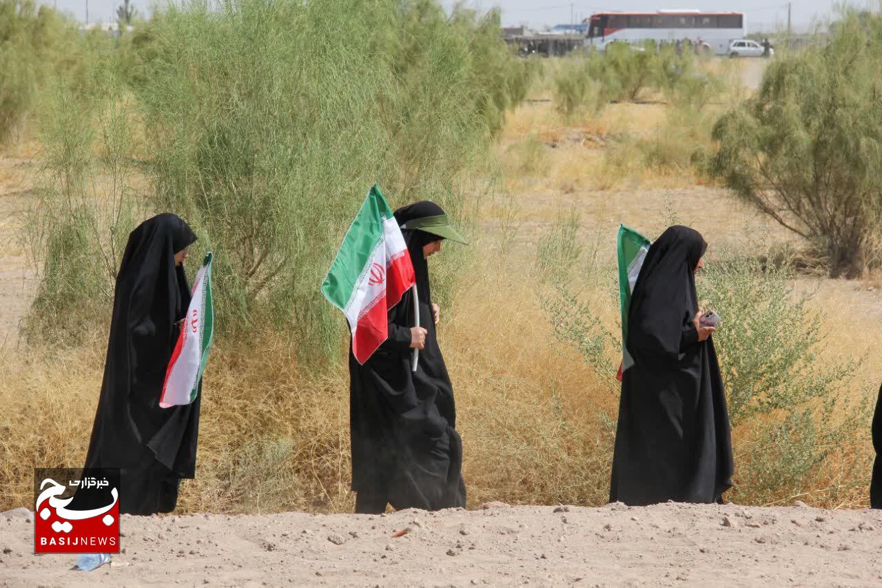 برگزاری پیاده‌روی جاماندگان اربعین در سیرجان با حضور گسترده عاشقان حسینی