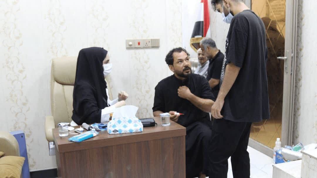 خدمت بیوقفه درمانگاه شهیده نبوینیا گیلان به بیش از ۲ هزار زائر در کربلا خدمت بیوقفه درمانگاه شهیده نبوینیا گیلان به بیش از ۲ هزار زائر در کربلا