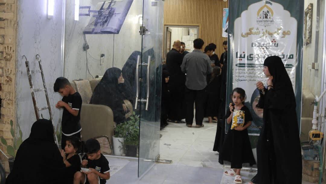 خدمت بیوقفه درمانگاه شهیده نبوینیا گیلان به بیش از ۲ هزار زائر در کربلا خدمت بیوقفه درمانگاه شهیده نبوینیا گیلان به بیش از ۲ هزار زائر در کربلا