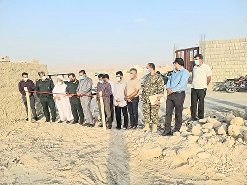 آبرسانی به ۵۰ منزل مسکونی در فتویه بستک