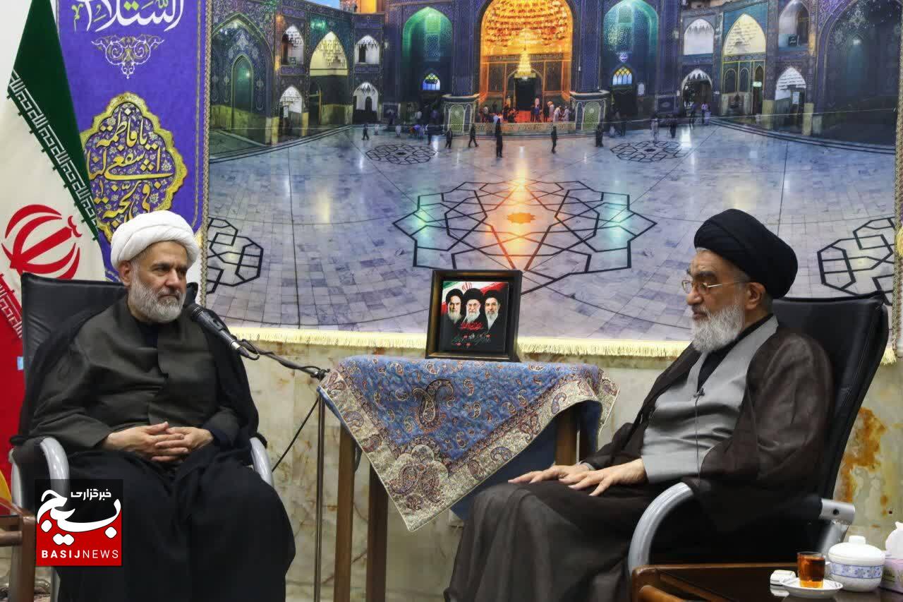 وقتی از «شجره طیبه» سخن گفته می‌شود/ گزارش سفر رئیس سازمان بسیج مستضعفین به قم و دیدار با مراجع و علما