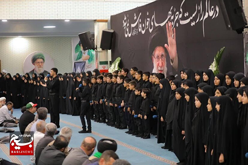 برگزاری مراسم بزرگداشت چهلم آقای شهید ایران، در شهرستان ساوجبلاغ