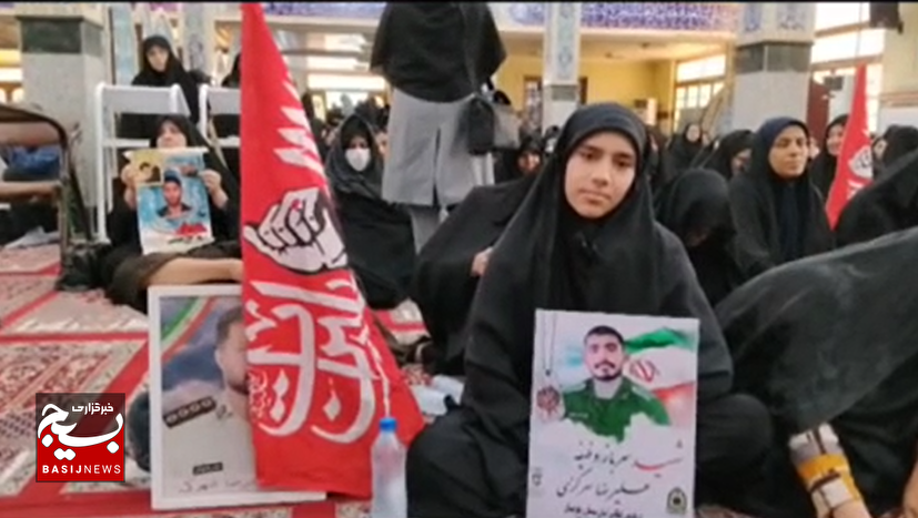 دوربین شهروند خبرنگار  در مراسم چهلمین روز تدفین رهبر شهید
