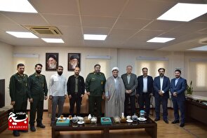 دیدار فرمانده سپاه ناحیه امام هادی (ع)، با فرماندار ویژه شهرستان کرج