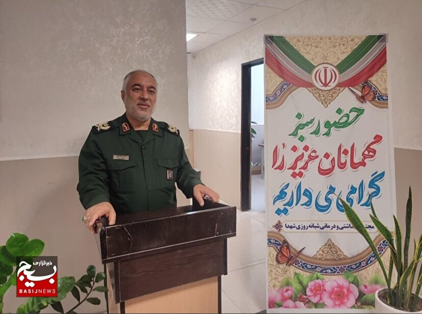 افتتاح نمازخانه درمانگاه شهدا در بیرجند با حضور مسئولان سپاه انصارالرضا علیه‌السلام