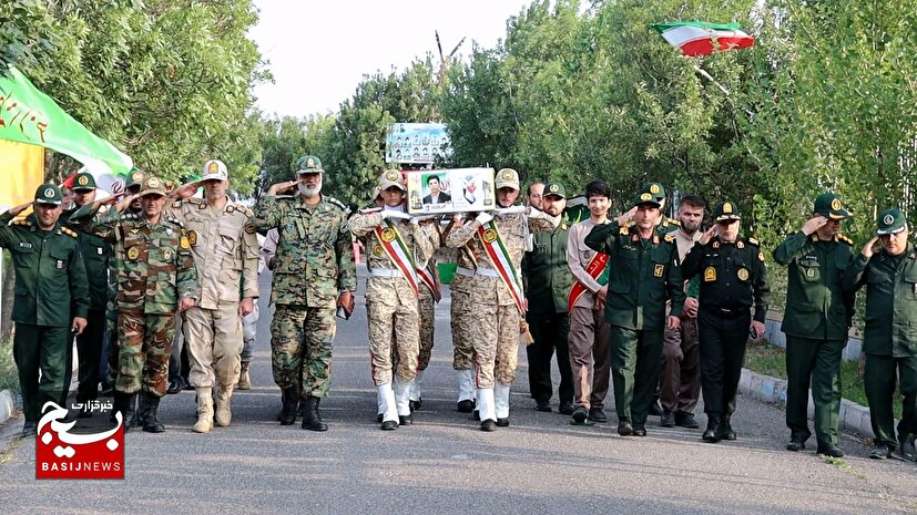 پایان ۳۸ سال دلتنگی؛ پیکر شهید «اکبر بابازاده» وارد اردبیل شد