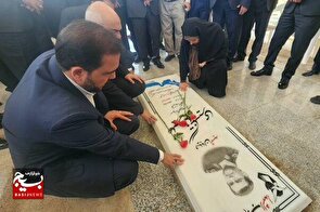 برادر شهید تنگسیری:سردار تنگسیری می‌گفت اولین وزیری که شهامت آمدن به جزیره ابوموسی را داشت، خانم صادق بود