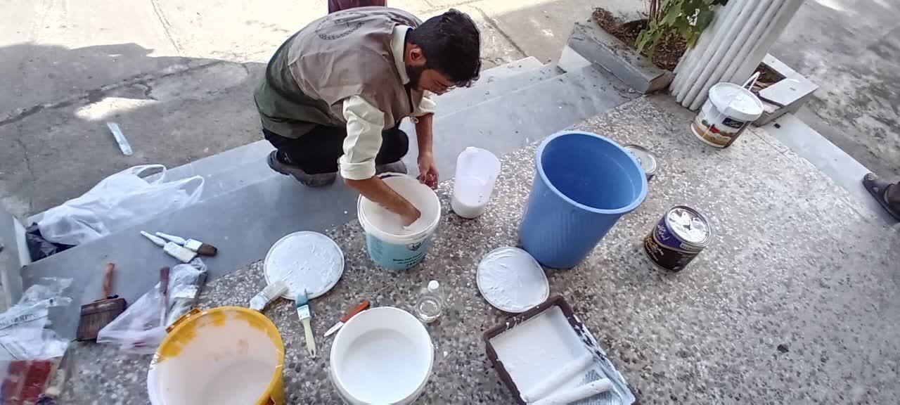 اجرای طرح جهادی یک‌روزه در دبیرستان دخترانه قائم ملاسرا شفت 