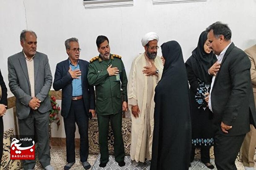دیدار با خانواده شهید اسدی‌زاده؛ تجدید میثاق با فرهنگ ایثار و شهادت