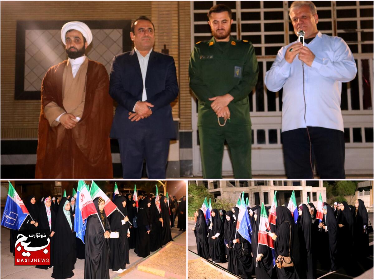 اعزام کاروان دخترانه «اخت‌الرضا» بسیج دانش‌آموزی شرق اهواز به قم و مشهد مقدس