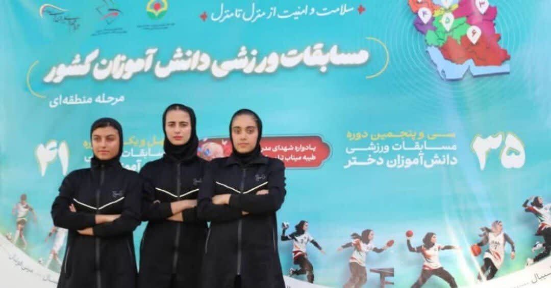 درخشش داژبالیست‌های باشگاه نیرو باغملک در مسابقات کشوری دانش‌آموزی