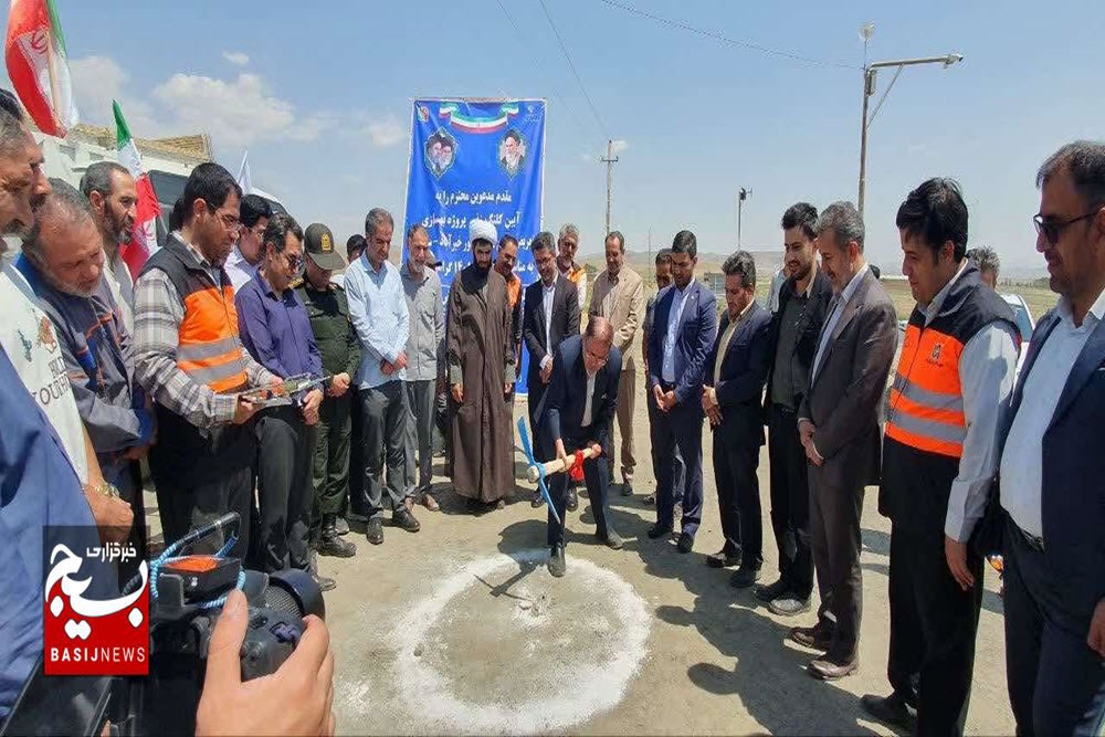 آغاز عملیات بهسازی محور خیرآباد-سید‌شهاب در تویسرکان