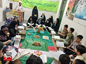 جشن میلاد پیامبر اکرم(ص) و امام جعفر صادق(ع) در روستای انبارک تنگستان برگزار شد