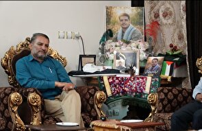 دیدار صمیمانه با خانواده ی شهید والامقام حاج هاشمی