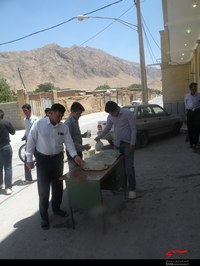 ایستگاه صلواتی و میقات صالحین در گندمان