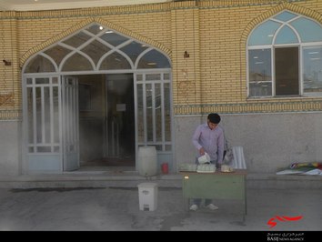 ایستگاه صلواتی و میقات صالحین در گندمان