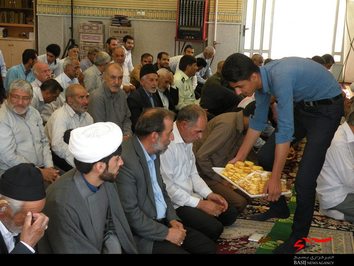 ایستگاه صلواتی و میقات صالحین در گندمان