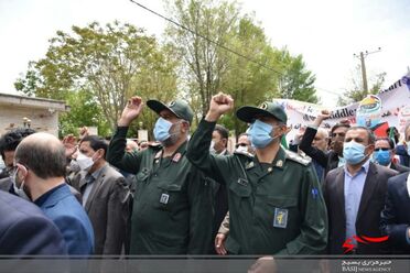 راهپیمایی روز قدس در شهرکرد