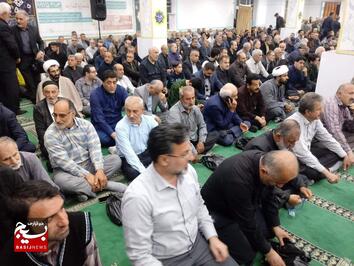 مراسم شهید حق بین