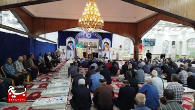 مراسم سوم شهید سیدحمید رضا صدیقی صابر