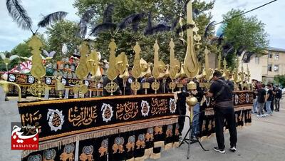 مراسم روز عاشورا در گیلان