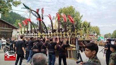 مراسم روز عاشورا در گیلان