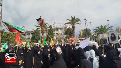اجتماع زینبیون در رشت